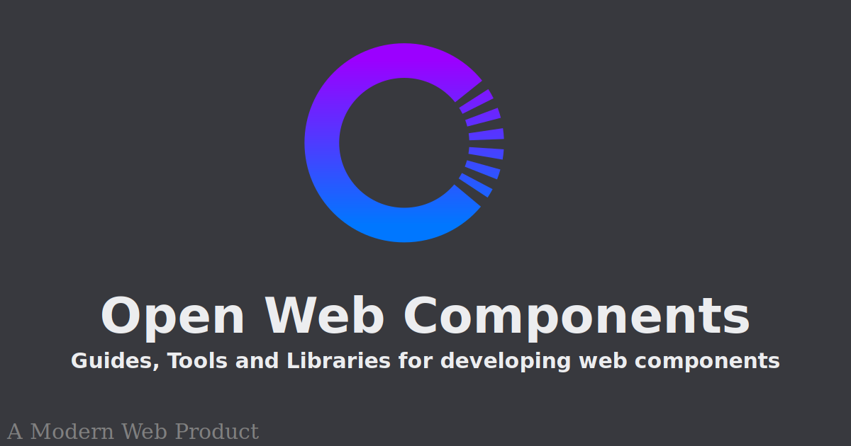 Open Web Components